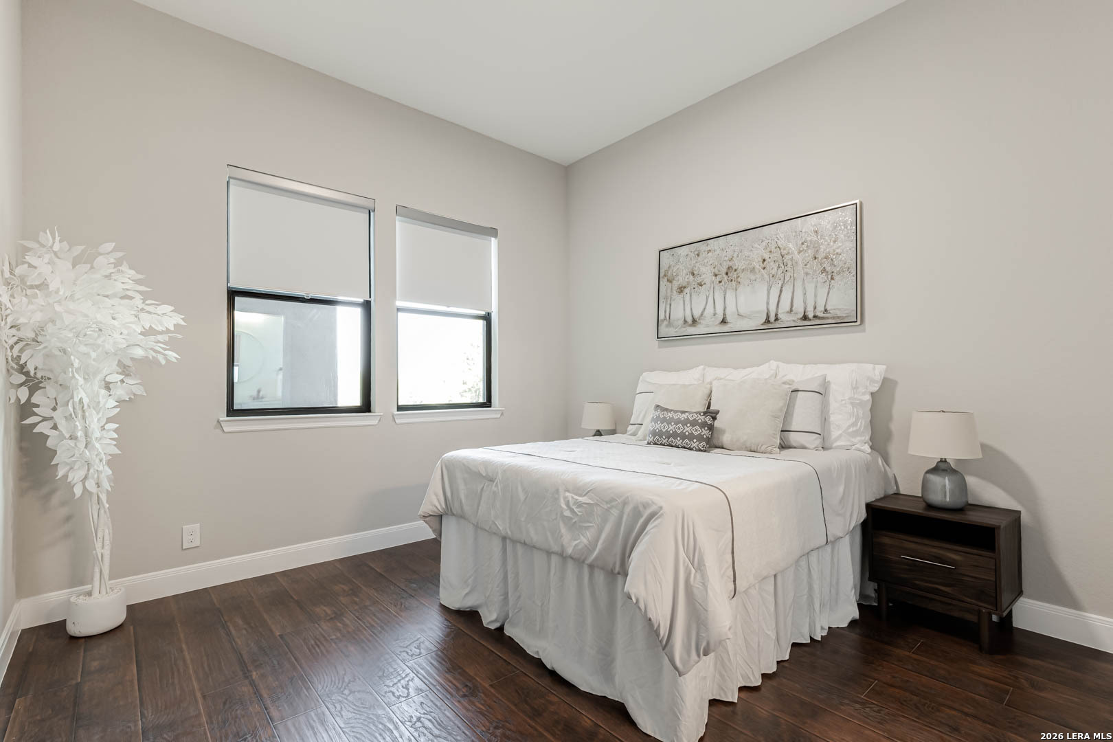 643 Mystic Parkway Spring Branch, TX 78070 - Photo 30 of 46 a bedroom with a bed and a window