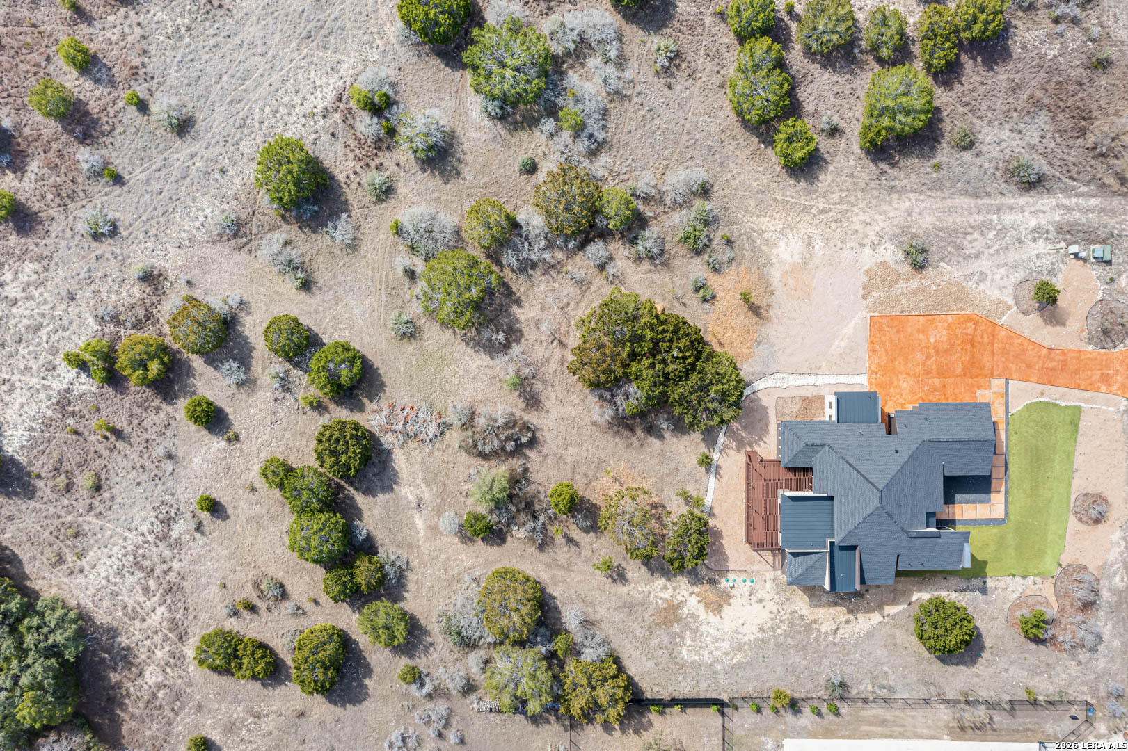 643 Mystic Parkway Spring Branch, TX 78070 - Photo 45 of 46 an aerial view of a house with a yard