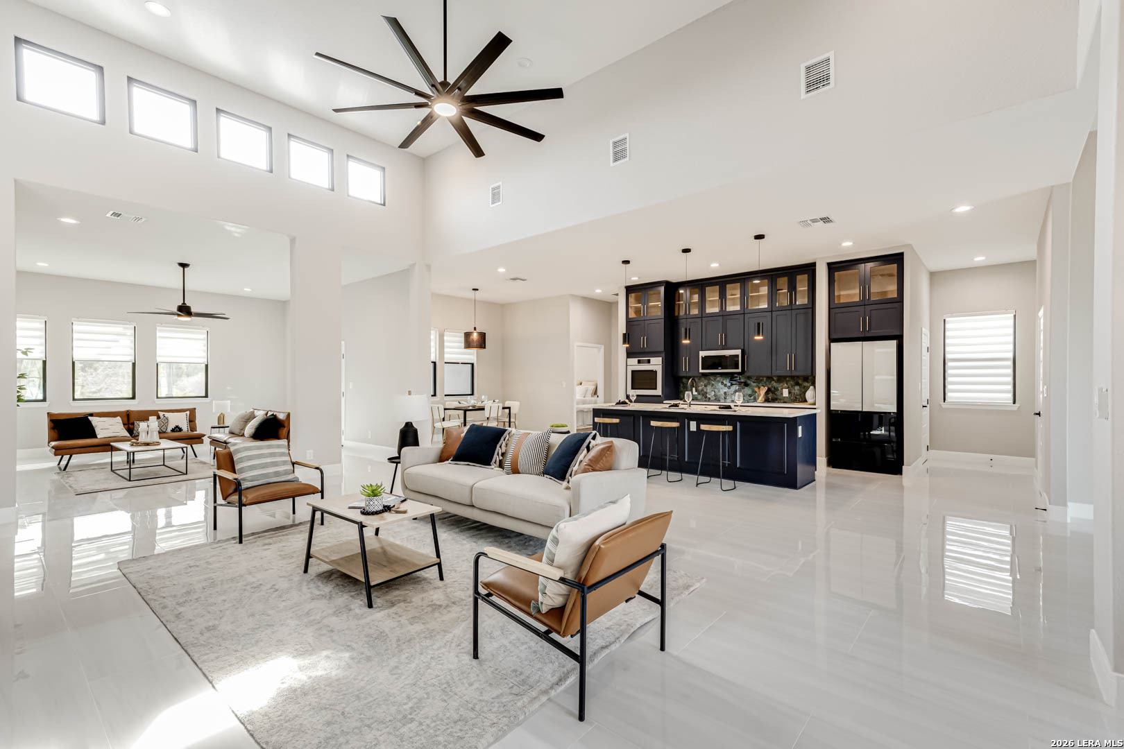 643 Mystic Parkway Spring Branch, TX 78070 - Photo 5 of 46 a living room with furniture kitchen view and a window