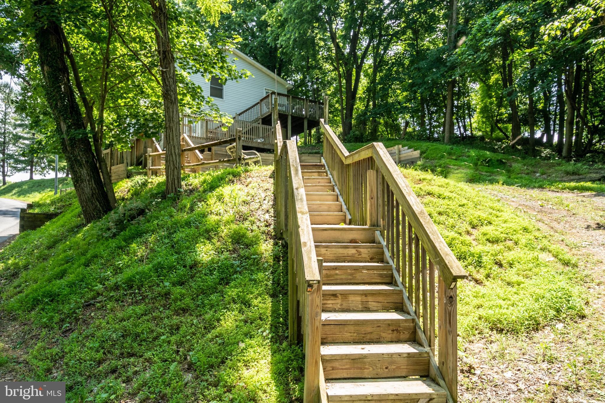 115 Old Furnace Road Harpers Ferry, WV 25425 - Photo 4 of 41 Stairs to kitchen door & around to front door