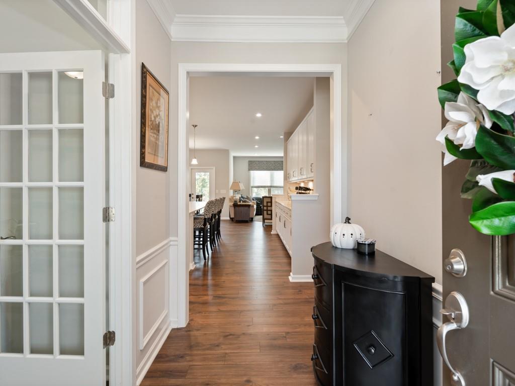 5292 Sweet Fig Way Fort Mill, SC 29715 - Photo 18 of 36 a view of a living room and dining room
