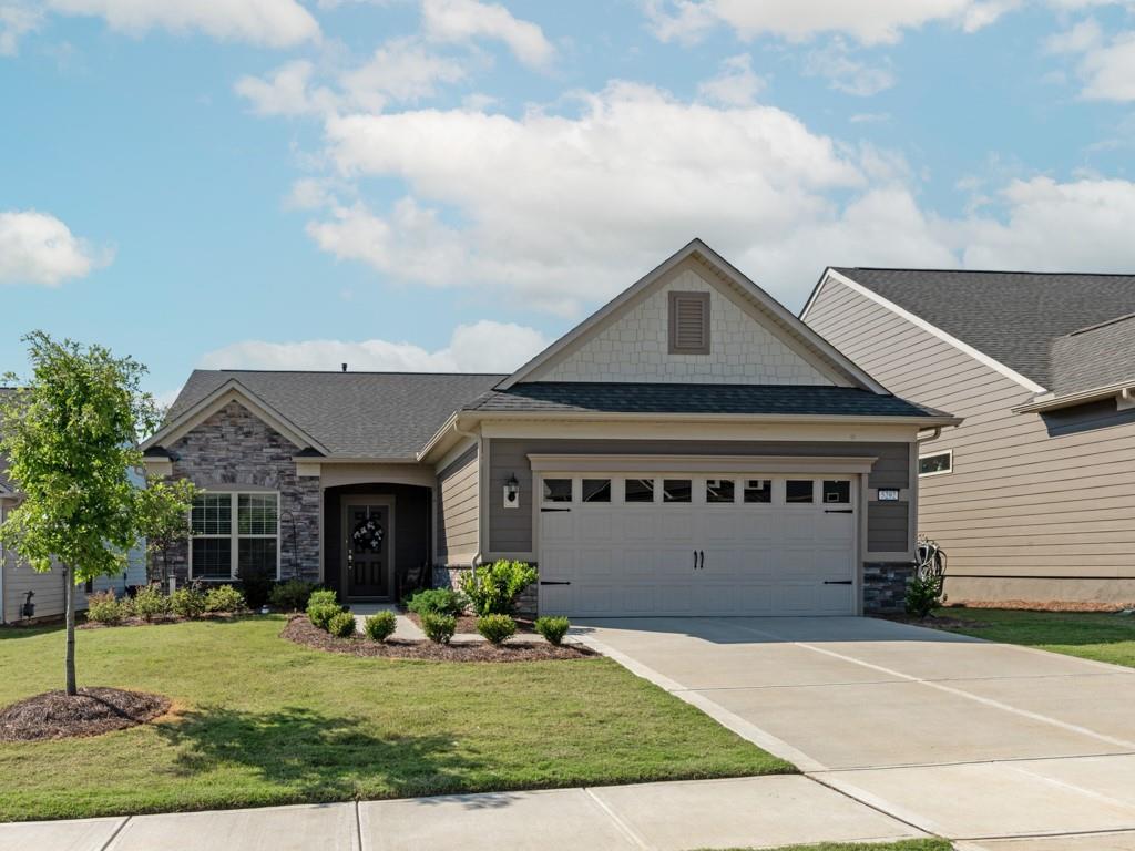 5292 Sweet Fig Way Fort Mill, SC 29715 - Photo 23 of 36 a front view of a house with a yard