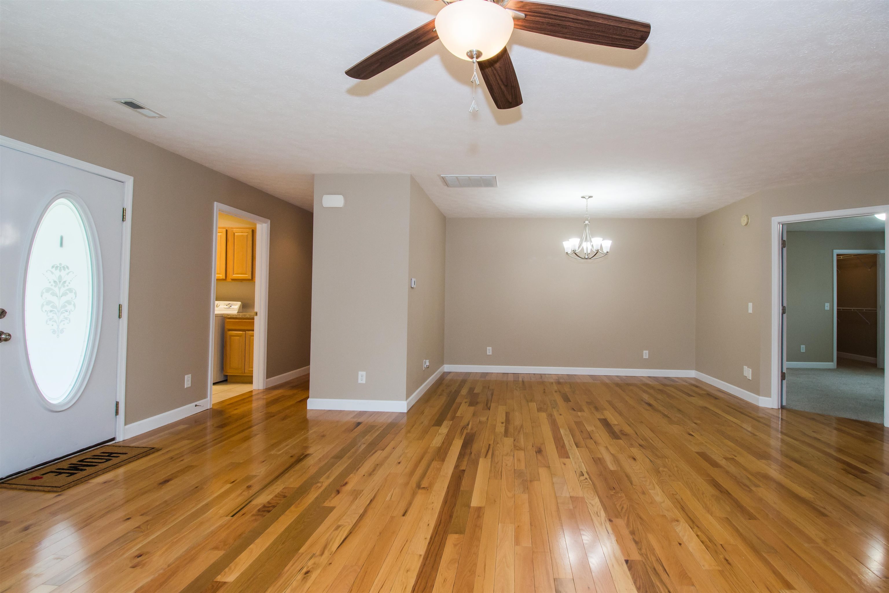 302 A North River Road Bridgewater, VA 22812 - Photo 13 of 24 wooden floor in an empty room with a window