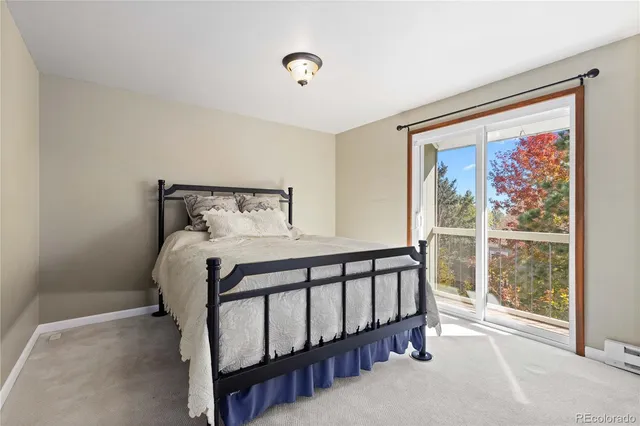 a view of city and mountain