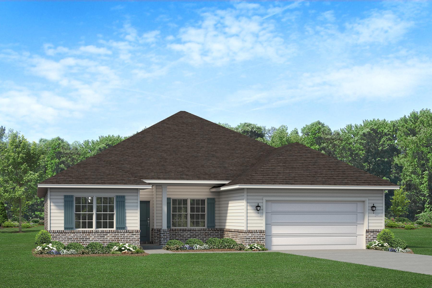 2406 Aleia Lane Crestview, FL 32536 - Photo 27 of 28 a front view of a house with a garden
