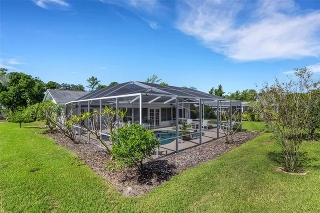 a view of a terrace with sitting area