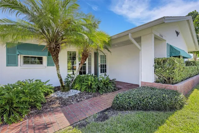 a view of outdoor space with sign board