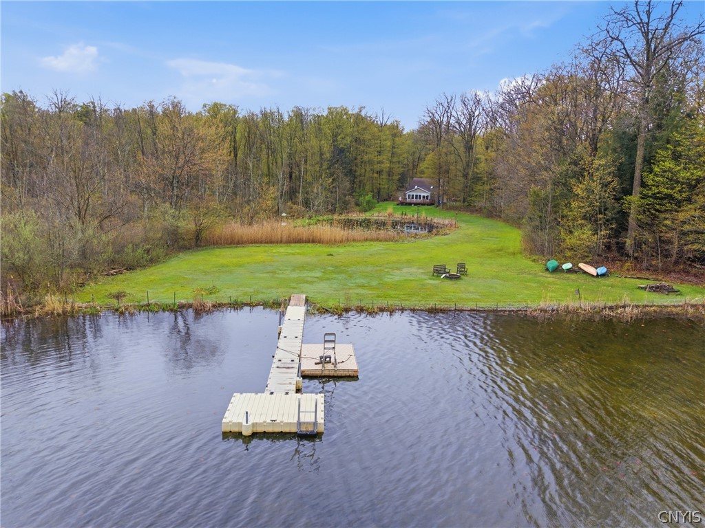 7566 Old Woods Road Preble, NY 13159 - Photo 2 of 50 Amazing dock and swim platform is included!