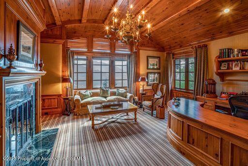 2137 Red Mountain Road Aspen, CO 81612 - Photo 31 of 59 a view of a house with barbeque oven