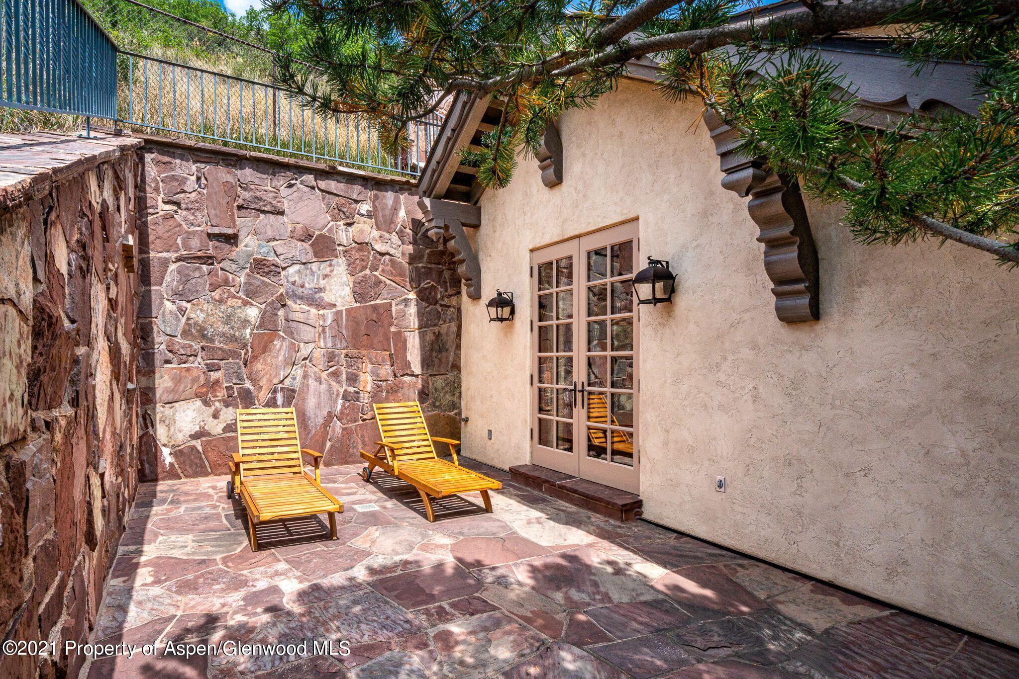 2137 Red Mountain Road Aspen, CO 81612 - Photo 36 of 59 a view of outdoor space with seating area