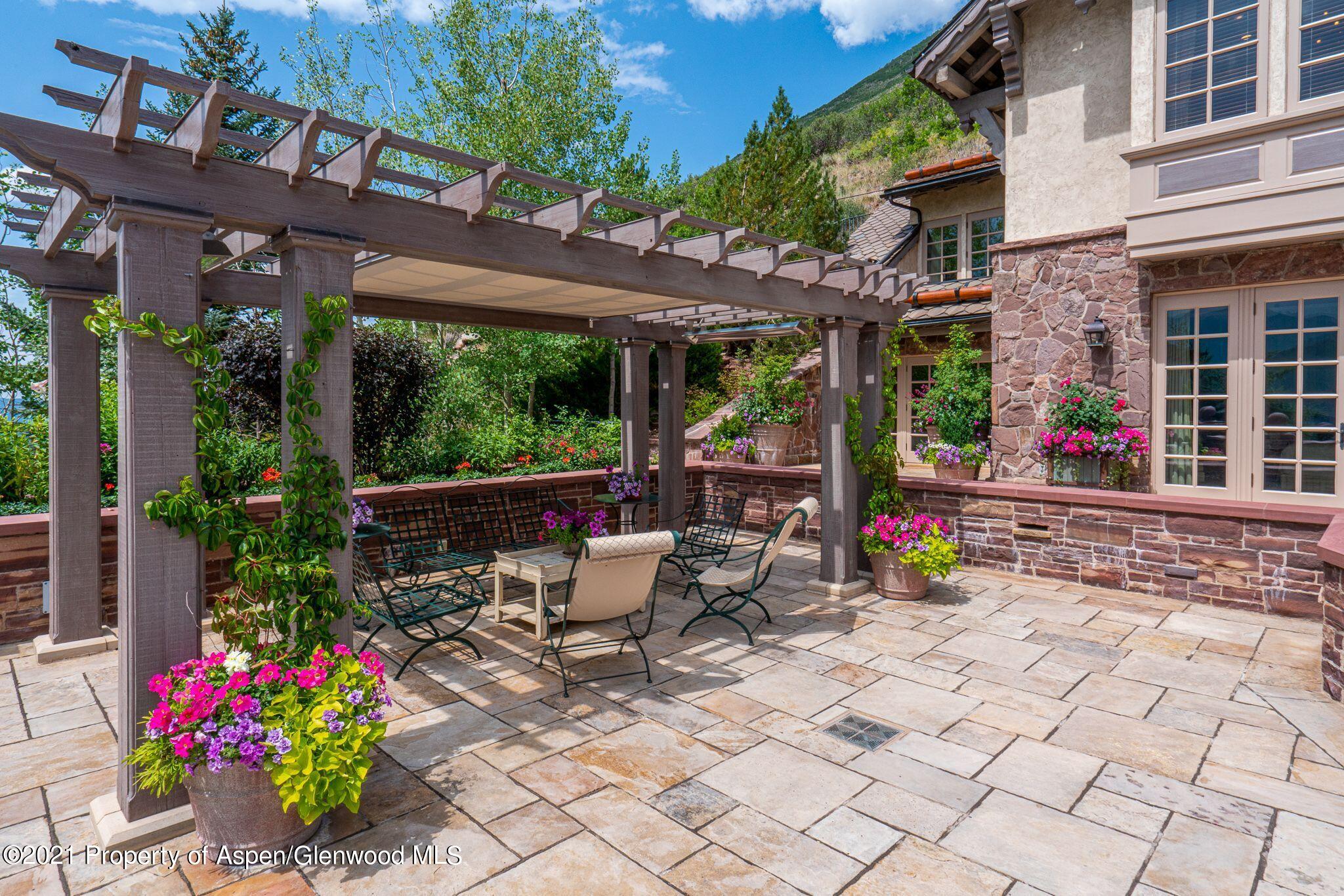 2137 Red Mountain Road Aspen, CO 81612 - Photo 39 of 59 a view of outdoor space yard and patio