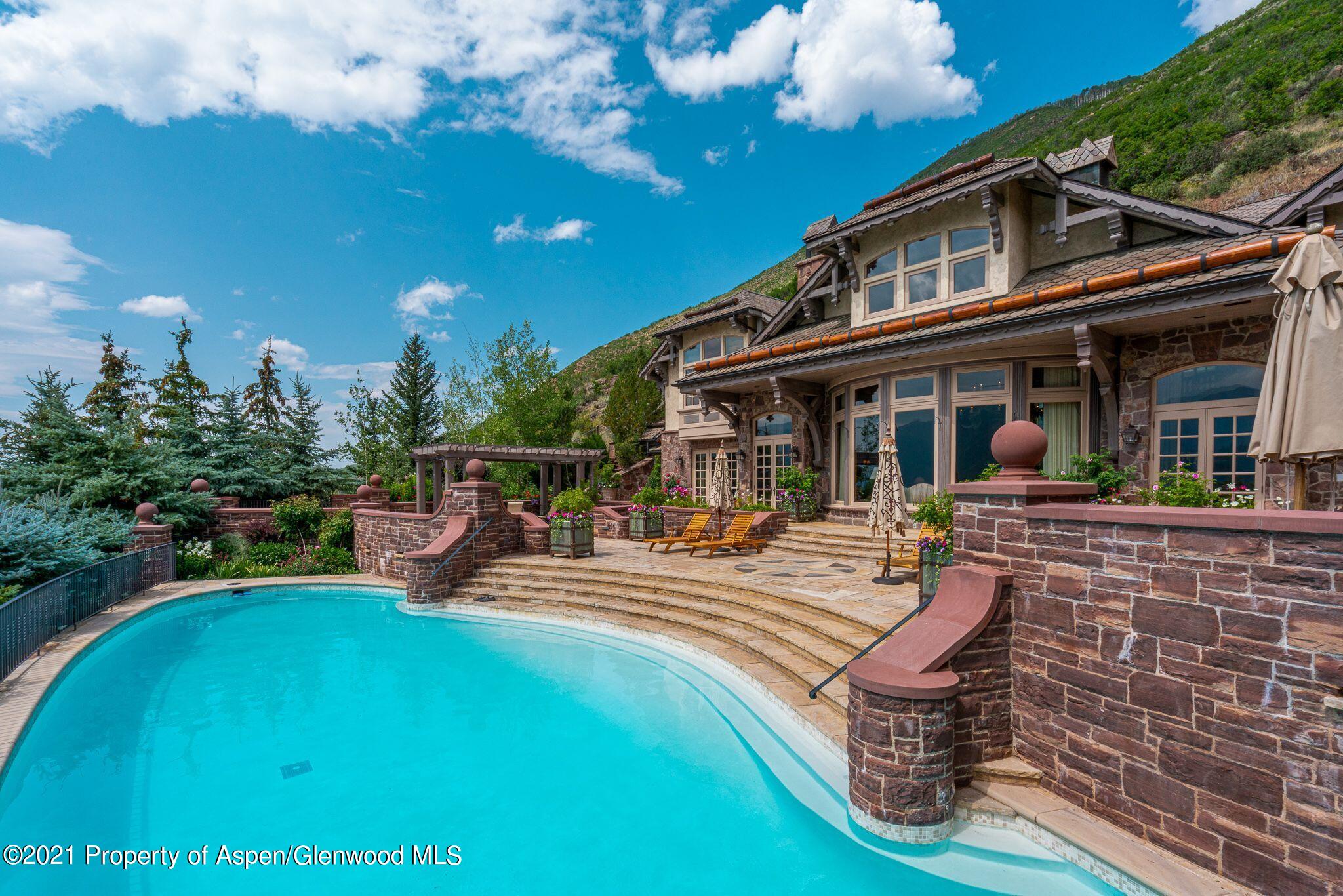 2137 Red Mountain Road Aspen, CO 81612 - Photo 55 of 59 Pool and outdoor areas