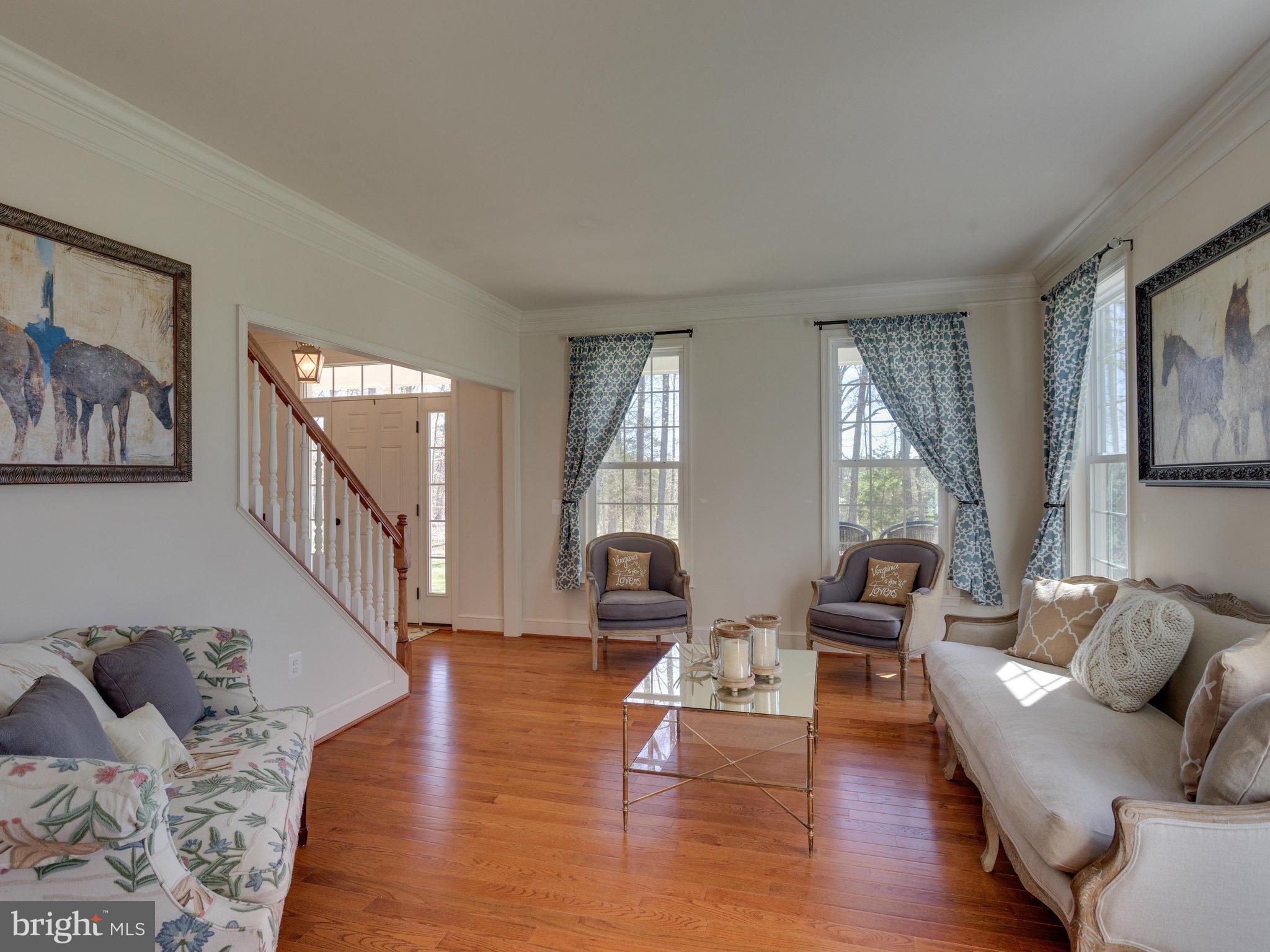 11300 Morgan Ridge Road Nokesville, VA 20181 - Photo 8 of 30 Hardwood Flooring Compliments Living Room