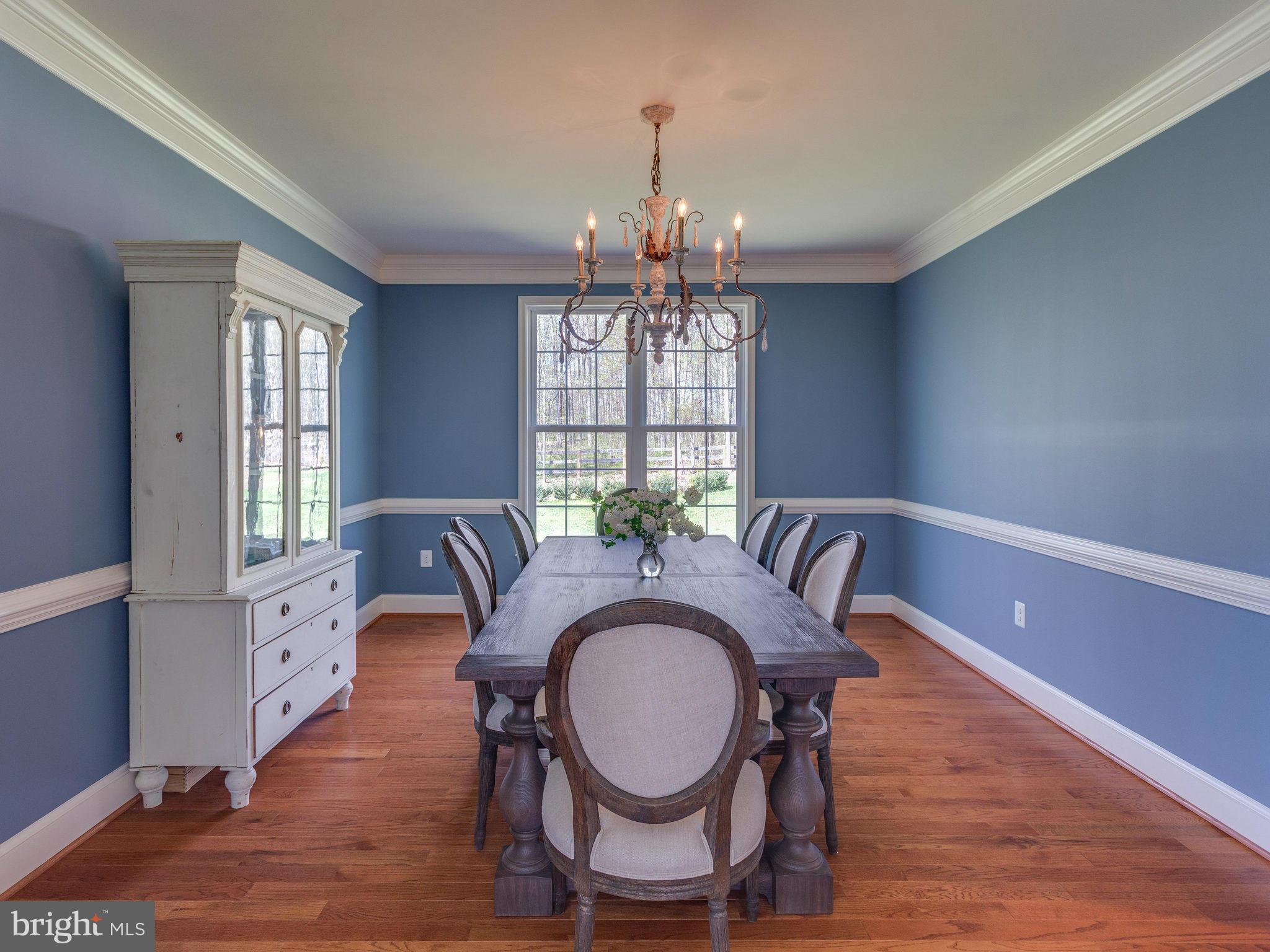 11300 Morgan Ridge Road Nokesville, VA 20181 - Photo 9 of 30 Dining Room with Custom Chandler
