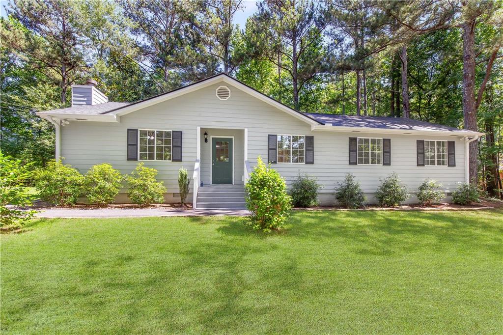 6110 Fords Road Acworth, GA 30101 - Photo 1 of 1 a view of a house with a yard