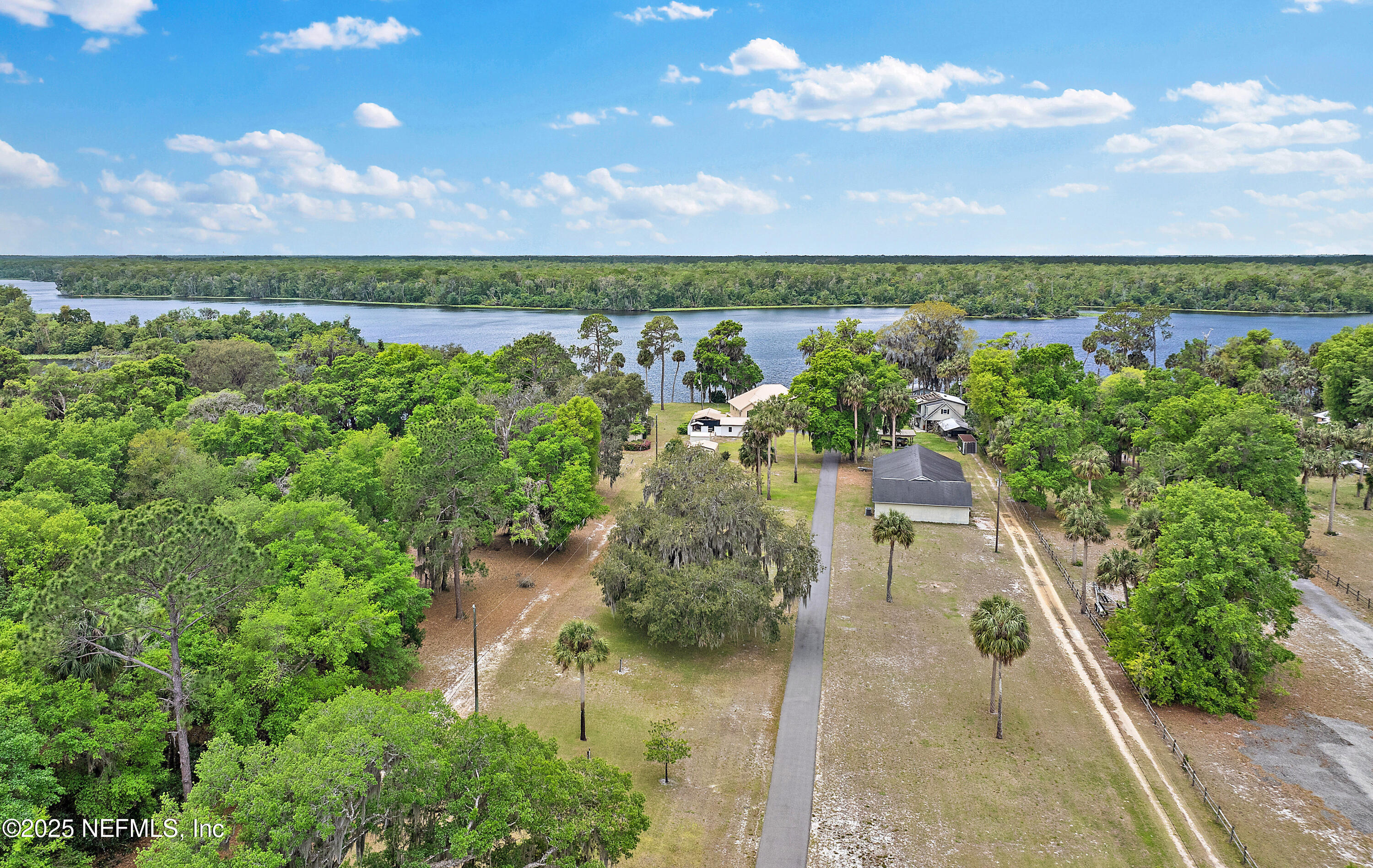 343 East Buffalo Bluff Road Satsuma, FL 32189 - Photo 3 of 38 01-Aerial Front - Copy