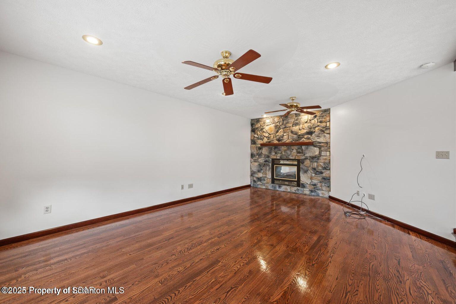 1266 Ryman Road Dallas, PA 18612 - Photo 46 of 73 wooden floor in an empty room with a window