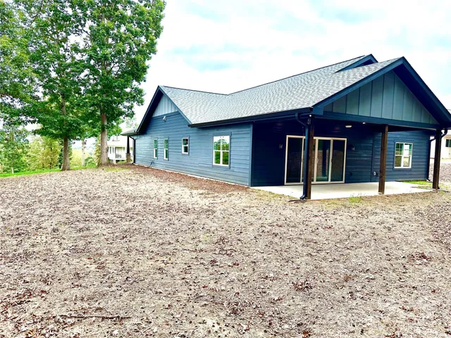 a house with a outdoor space