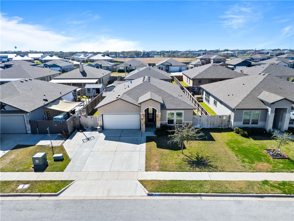 1815 Monterey Bay Drive Portland, TX 78374 - Photo 3 of 38 an aerial view of a house with a yard