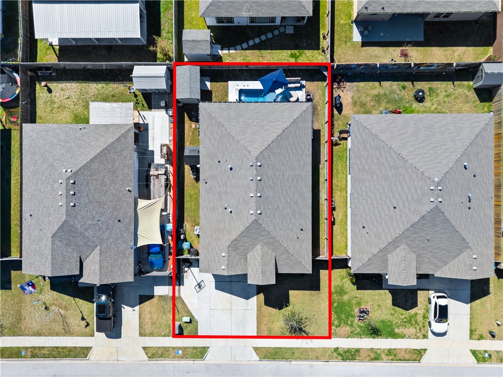1815 Monterey Bay Drive Portland, TX 78374 - Photo 34 of 38 aerial view of multiple houses with outdoor space