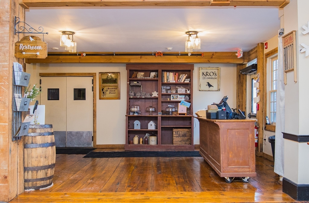 10 Baldwinville Road Templeton, MA 01468 - Photo 16 of 35 a view of a living room with furniture and a chandelier