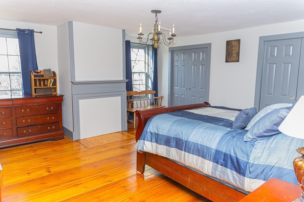 10 Baldwinville Road Templeton, MA 01468 - Photo 8 of 35 a bedroom with a bed and wooden floor