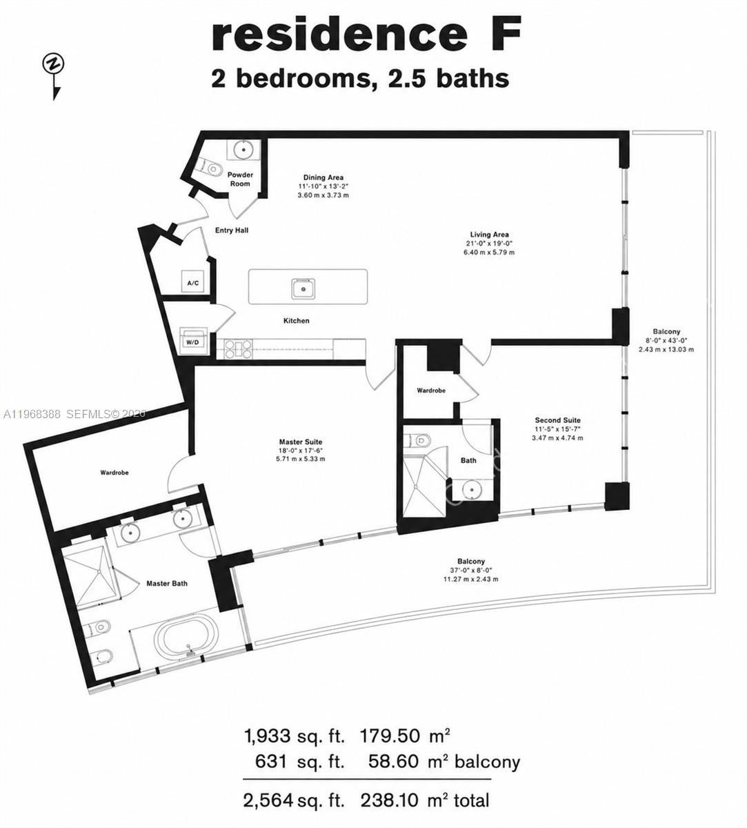 450 Alton Road, Unit 1202 Miami Beach, FL 33139 - Photo 31 of 68