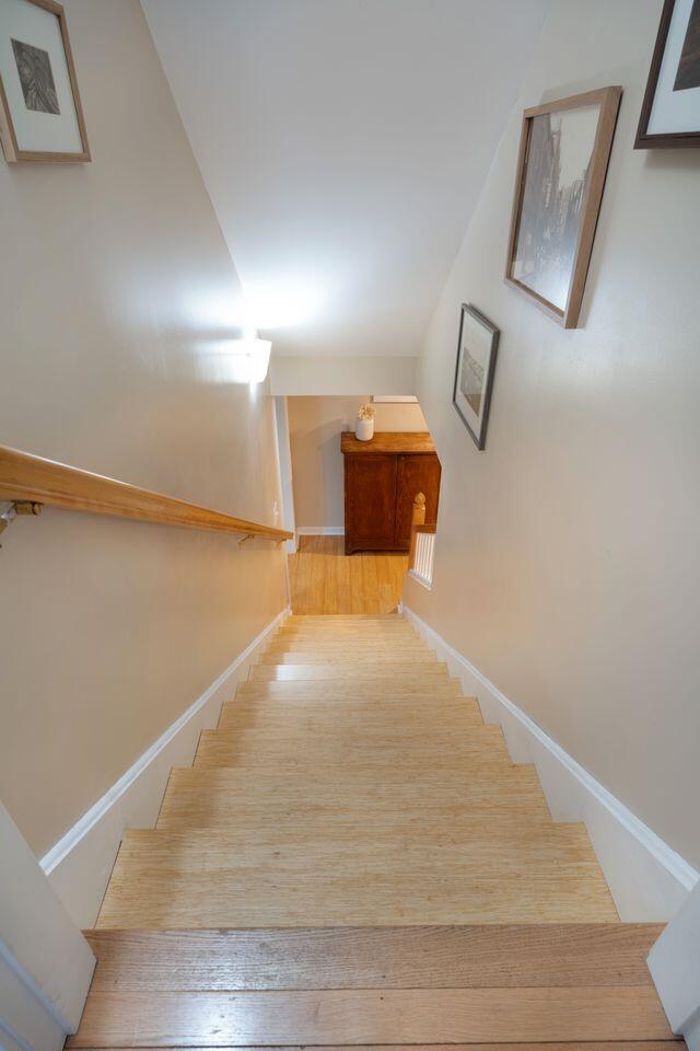 7 Fiddlehead Fern Trail, Unit 31 Brunswick, ME 04011 - Photo 38 of 49 7 FF Stairs down to bsmnt