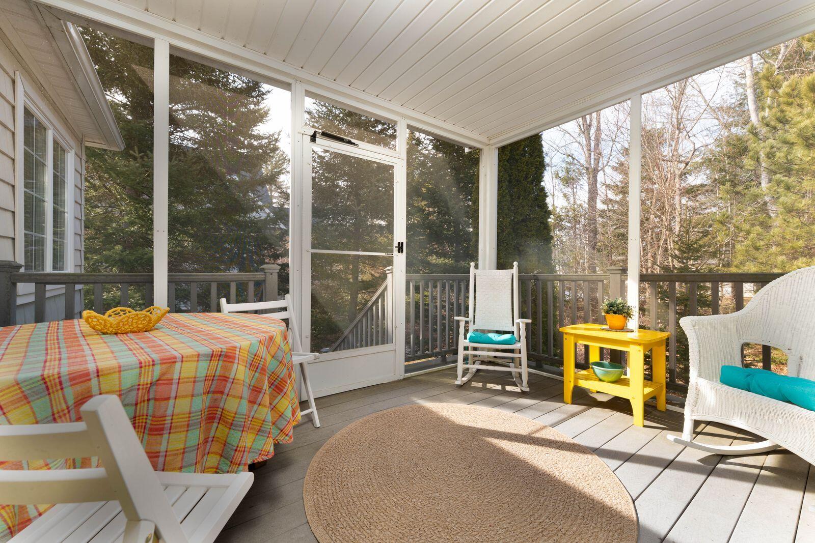 7 Fiddlehead Fern Trail, Unit 31 Brunswick, ME 04011 - Photo 42 of 49 7 FF Screened porch 1