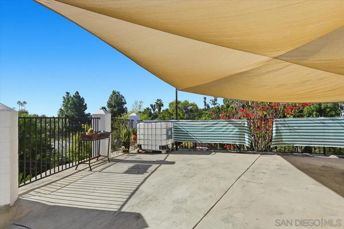 4341 Vista Way, Unit A La Mesa, CA 91941 - Photo 22 of 24 a backyard view of a house