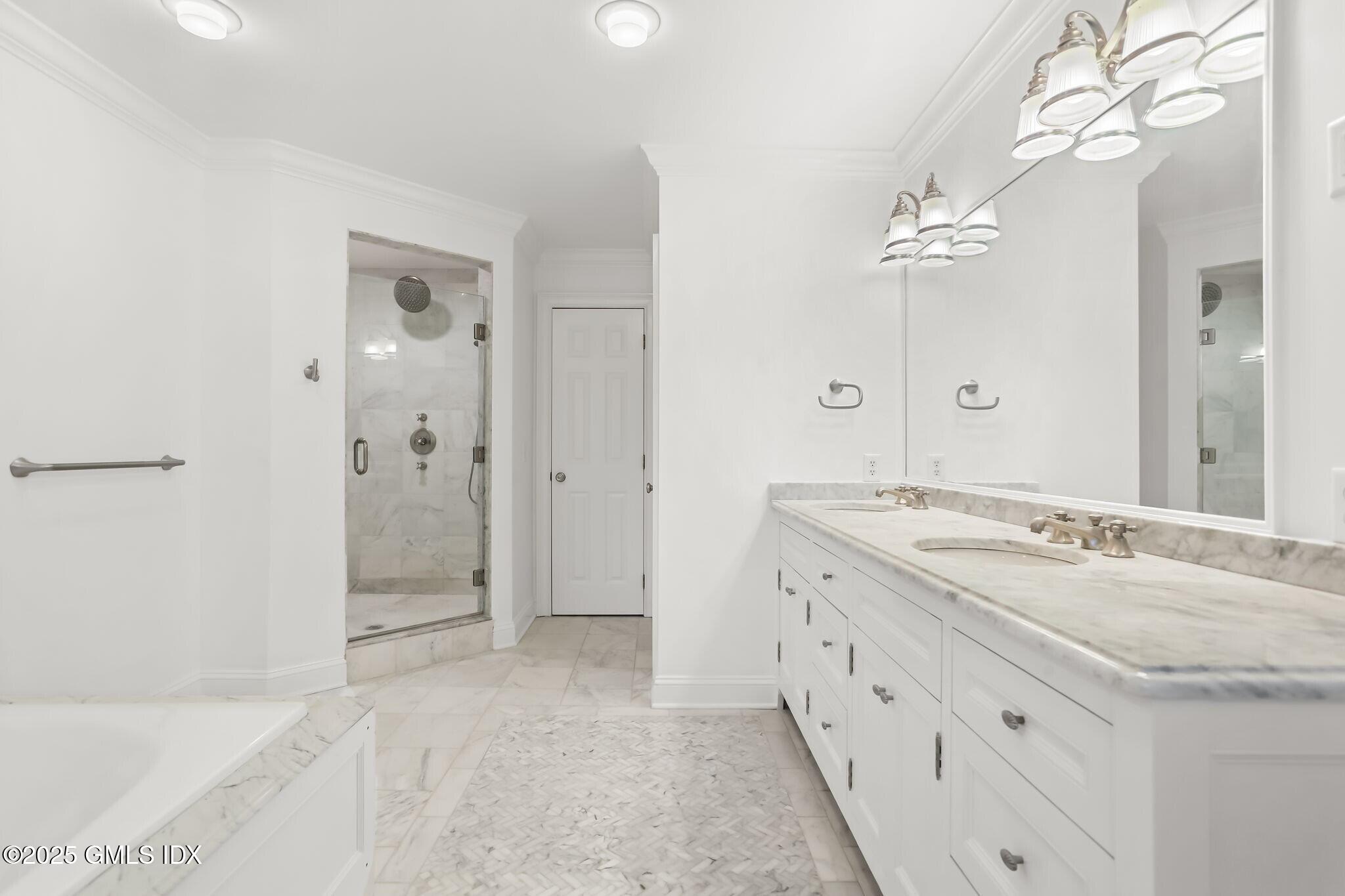 348 Sound Beach Avenue Old Greenwich, CT 06870 - Photo 26 of 61 203a 348 Sound Beach Ave. Primary Bath