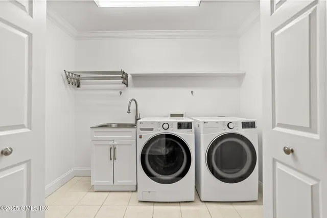 a view of an empty room with a fireplace