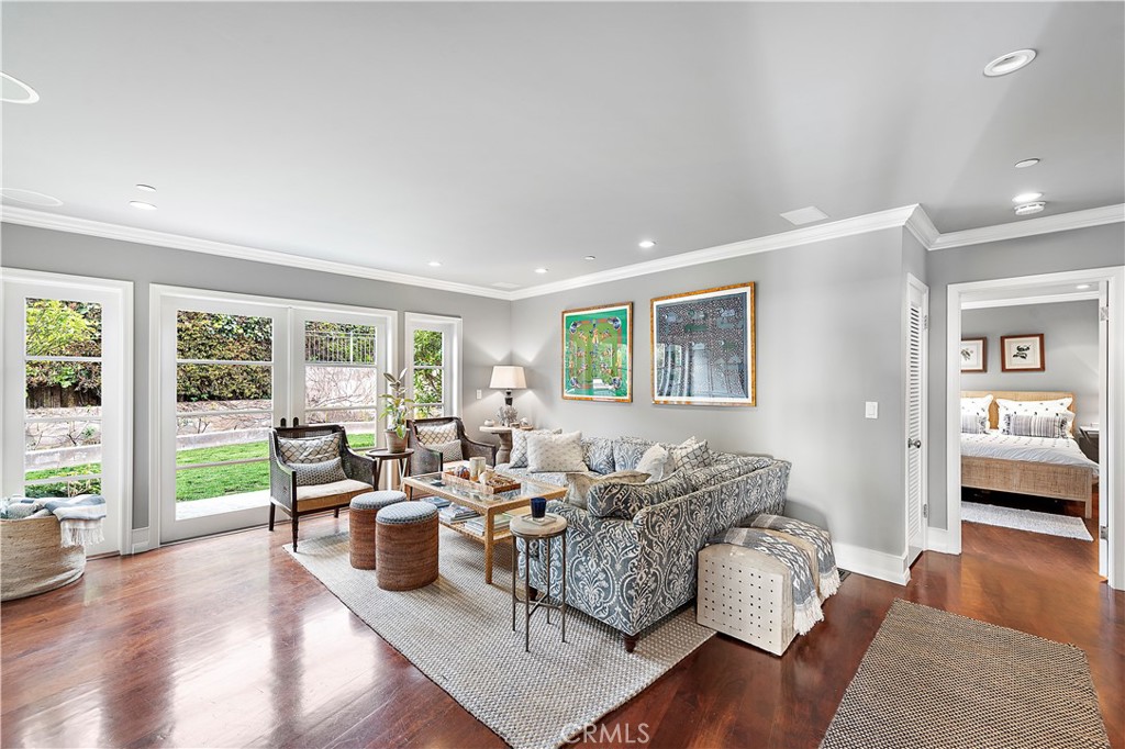 324 Emerald Bay Laguna Beach, CA 92651 - Photo 35 of 47 a living room with furniture and a large window