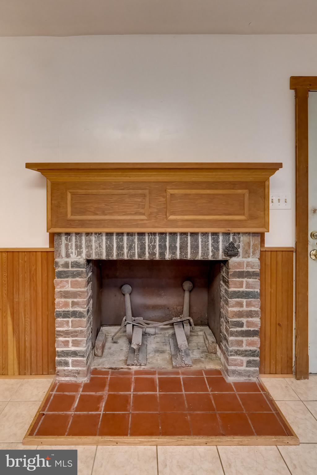 3021 Rocks Road Jarrettsville, MD 21084 - Photo 15 of 48 Fireplace in kitchen