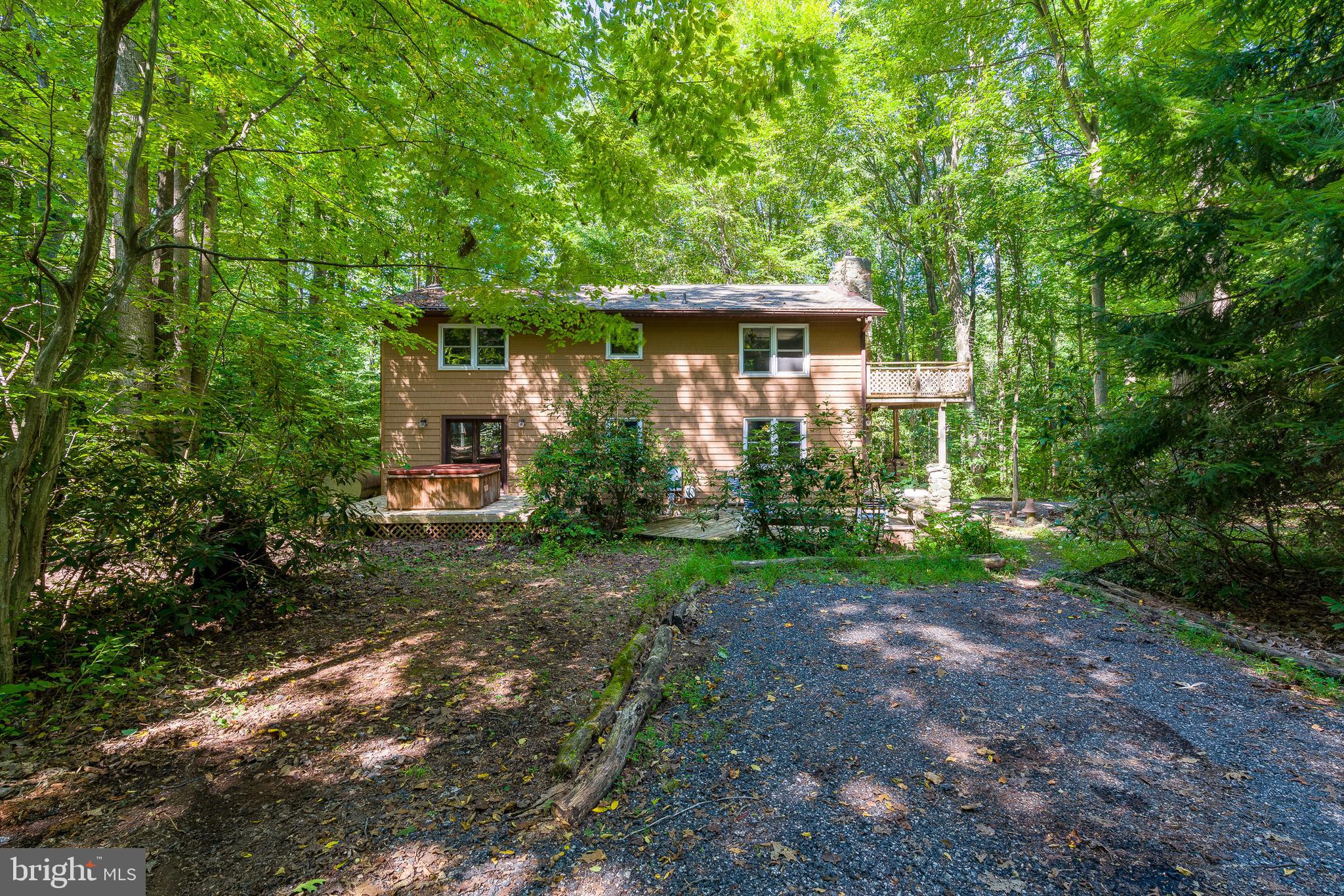 3021 Rocks Road - Back Deck View
