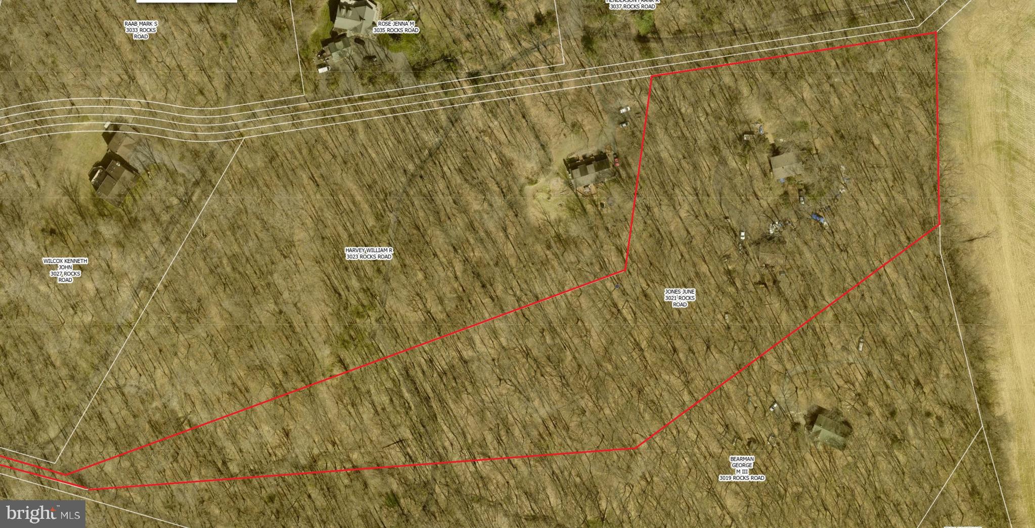 3021 Rocks Road Jarrettsville, MD 21084 - Photo 48 of 48 Aerial View of Acreage and Home