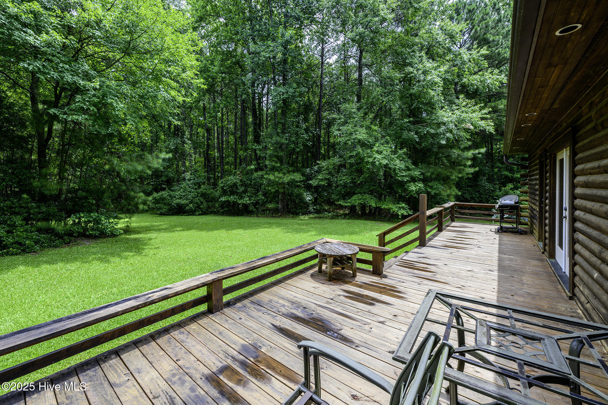 740 Log Cabin Road Arapahoe, NC 28510 - Photo 4 of 69 Back Deck with Nature Views