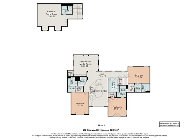 $2,850,000 | 210 Glenwood Drive, Houston, TX 77007
