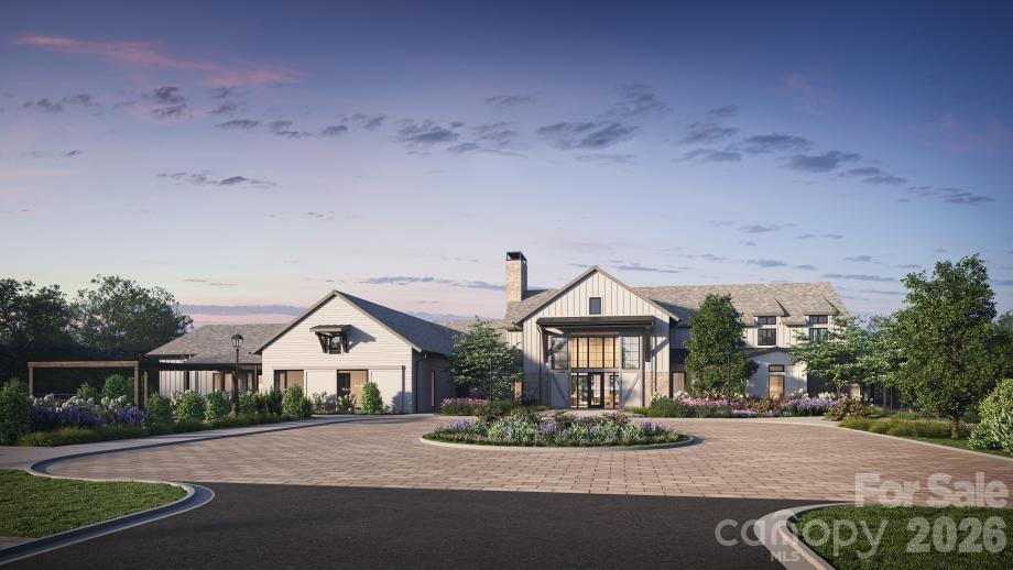 3024 Griffs Pond Road, Unit 388 Charlotte, NC 28269 - Photo 11 of 12 a front view of a house with garden