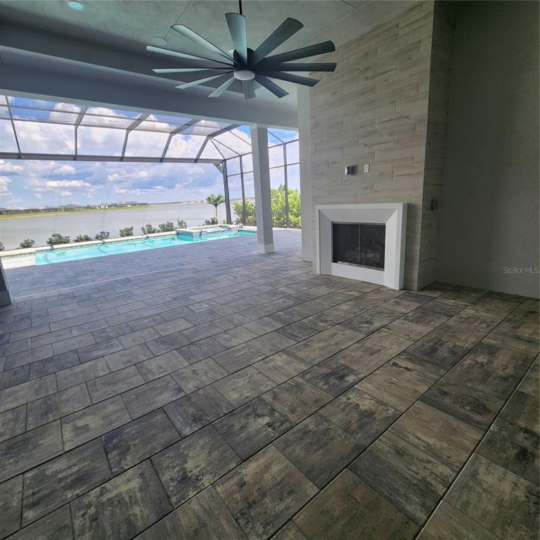 512 Blue Shell Loop Sarasota, FL 34240 - Photo 36 of 44 a view of a fireplace and window in a room
