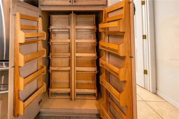 a view of front door