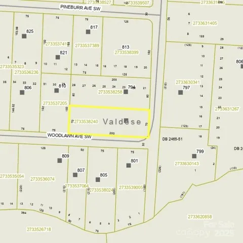 $25,000 | 798 Woodlawn Avenue Southwest, Valdese, NC 28690