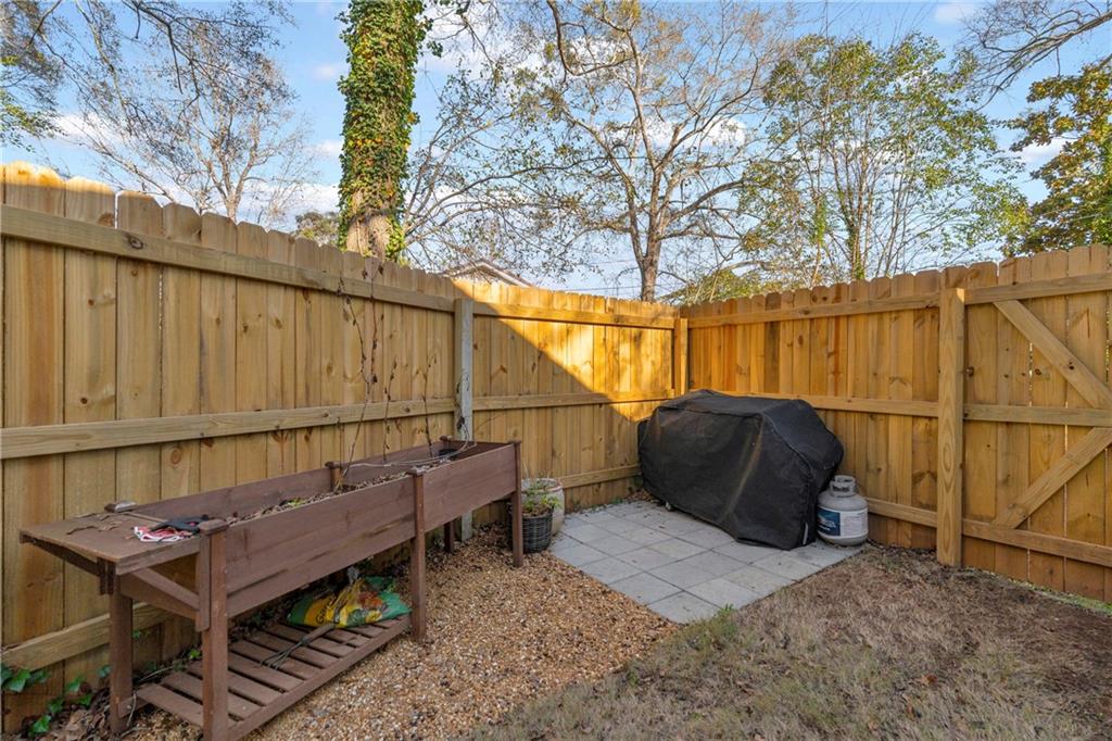 4106 Highway 29 Colbert, GA 30628 - Photo 22 of 82 a view of a wooden bench in the backyard