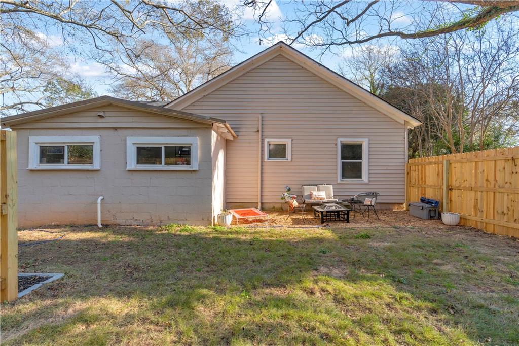 4106 Highway 29 Colbert, GA 30628 - Photo 29 of 82 a backyard of a house with outdoor seating