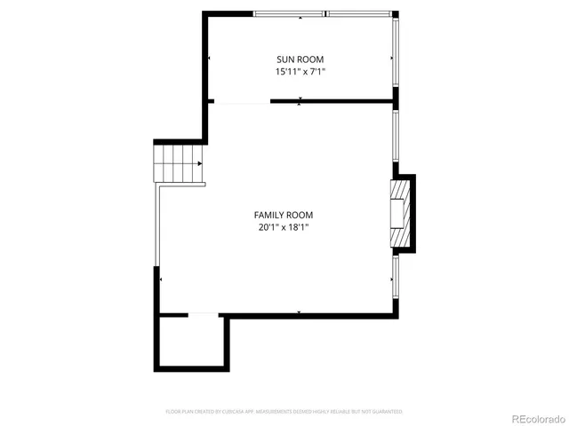 a black and white photo of a floor plan