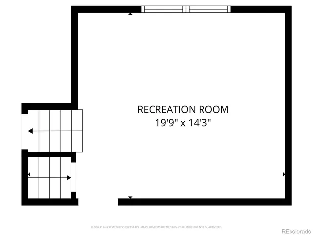 a picture of a bench in front of door