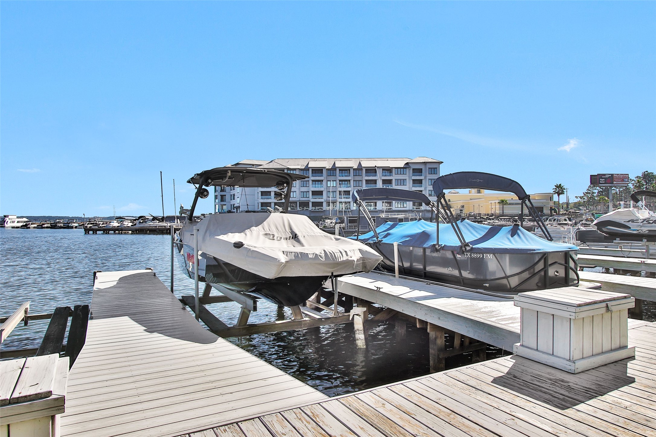 168 Lake Point Boulevard Conroe, TX 77356 - Photo 19 of 24 a terrace of a house with outdoor seating