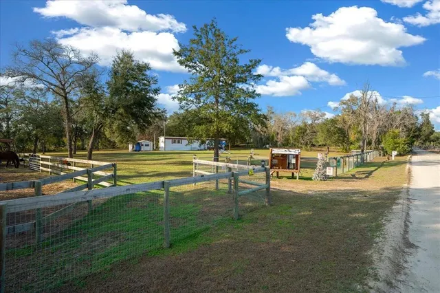 a view of a playground