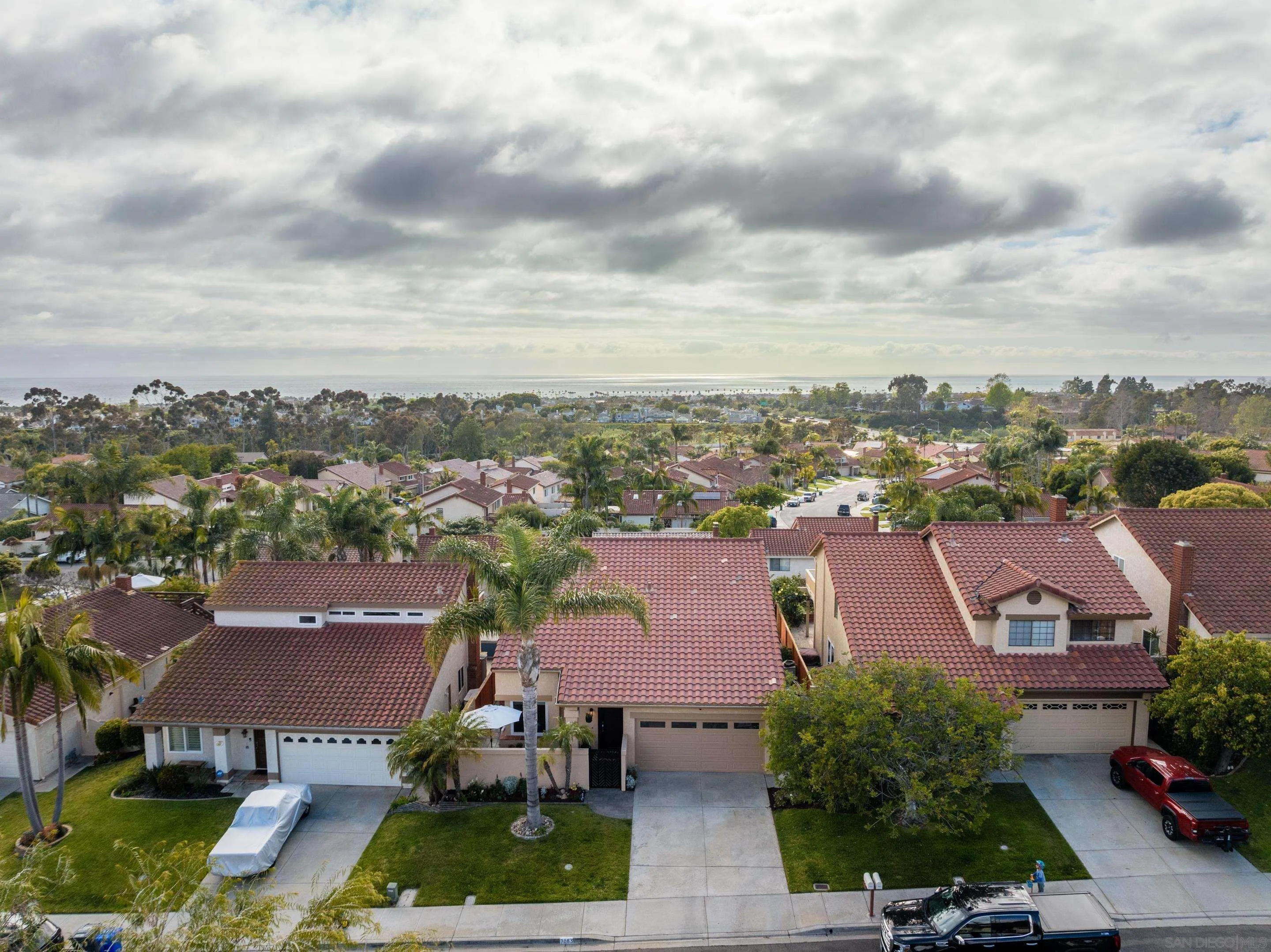 7053 Snapdragon Drive Carlsbad, CA 92011 - Photo 34 of 35 an aerial view of residential houses