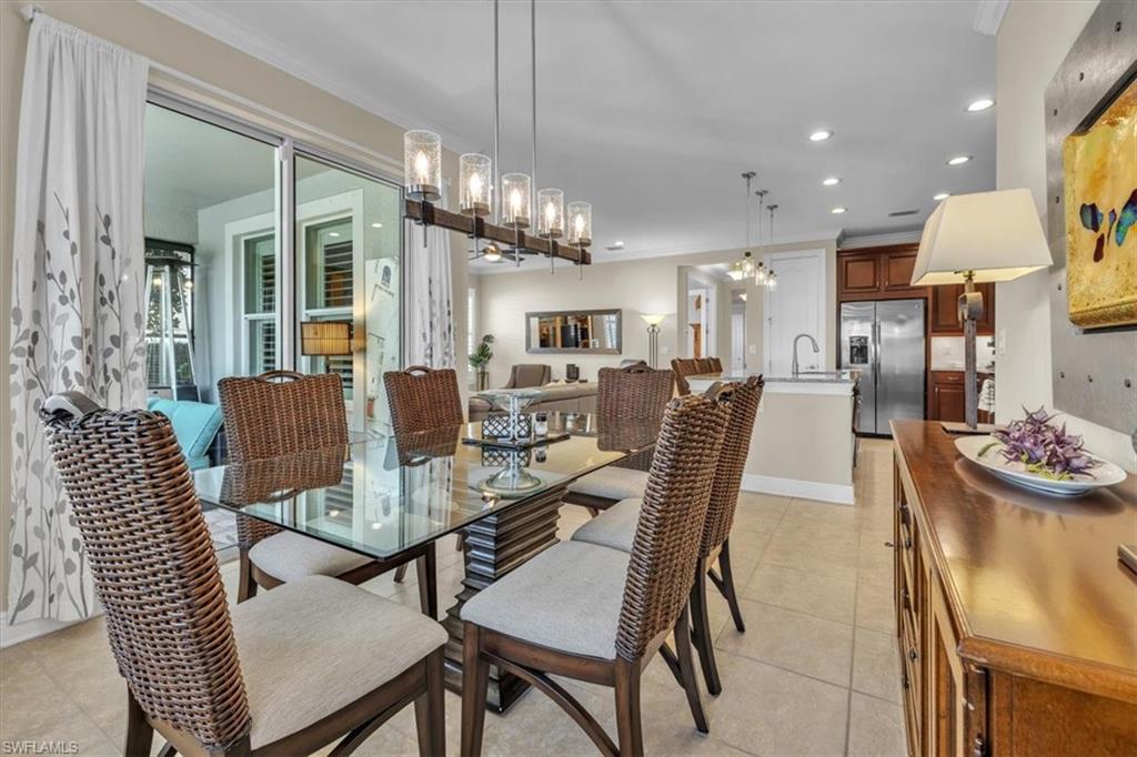 16424 Windsor Way Alva, FL 33920 - Photo 15 of 48 a view of a dining room with furniture